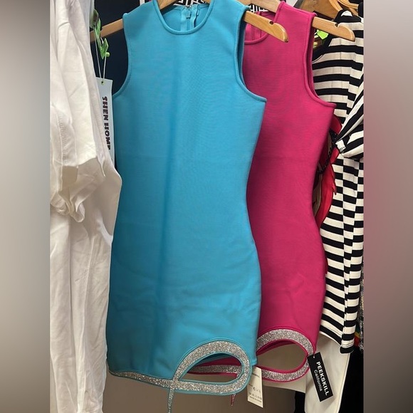 Peekskill blue bandage dress - Picture 4 of 6